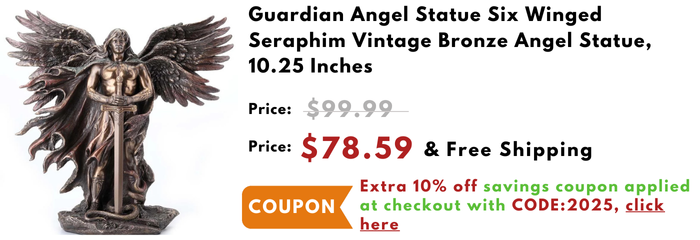 Seraphim angel figurines sale with code 2025