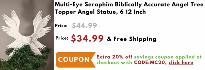 Seraphim angel now only 34.99 USD and can get an extra 20% discount with code MC20