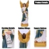 The details of religious decoration collection angel gabriel statue
