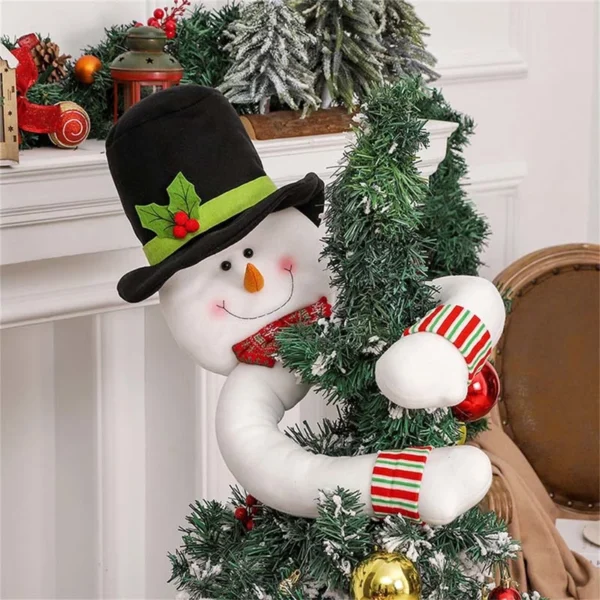 The details of snowman Tree topper