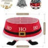 The product size of red Christmas tree collar is 30 inches