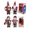 Four Electric music doll Christmas ornaments singing dancing toys