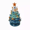 Large blue ceramic ctarfish Christmas tree