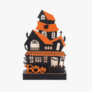 Halloween Village Houses