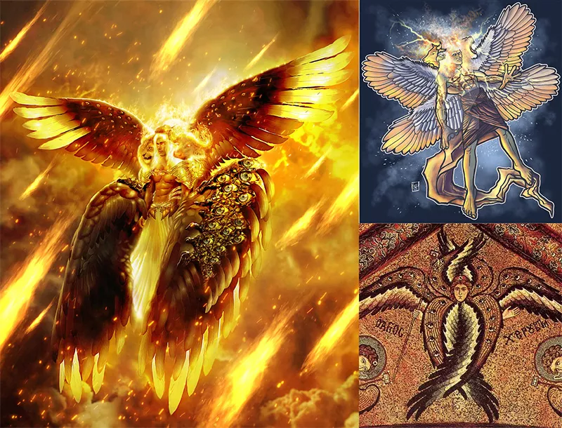 There are three Biblically accurate Cherubim