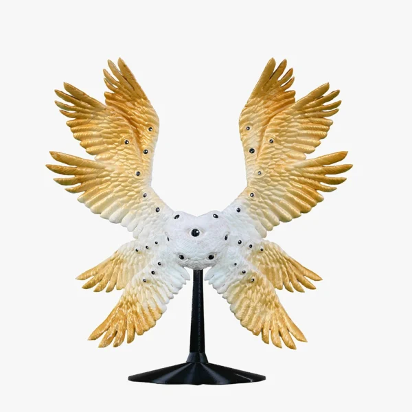 Muti eye biblically seraphim angel tree topper